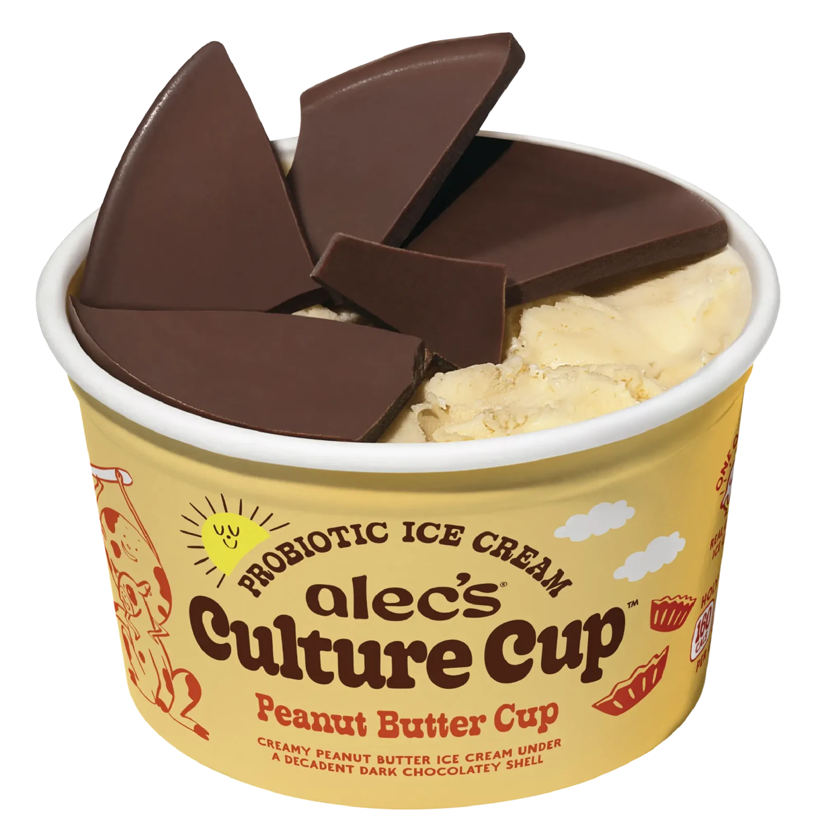 Alec's Peanut Butter Culture Cup four pack