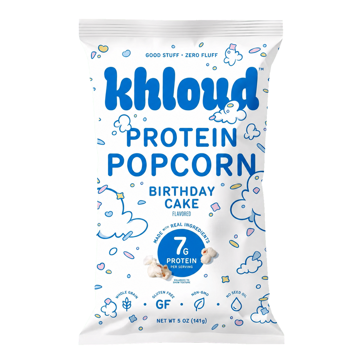 Birthday Cake Protein Popcorn 5oz